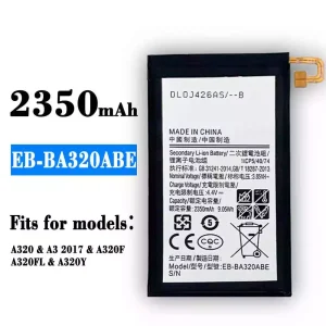 Phone battery EB-BA320ABE for Samsung A3 2017