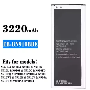 Phone battery EB-BN910BBE for Samsung Note 4