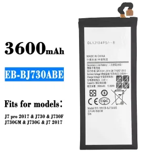 Phone battery EB-BJ730ABE for Samsung J7 2017/J7 pro 2017