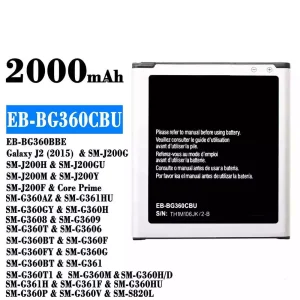 Phone battery EB-BG360CBU for Samsung Galaxy J2 (2015)