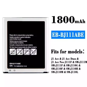Phone battery EB-BJ111ABE for Samsung J1 Ace