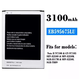 Phone battery EB595675LU for Samsung Note 2
