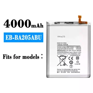 Phone battery EB-BA205ABU for Samsung