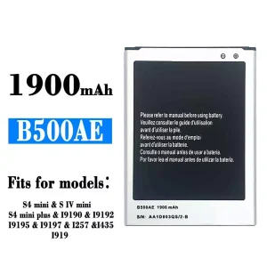 Phone battery B500AE for Samsung S4 mini,S4 mini plus