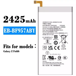 Phone battery EB-BF957ABY for Samsung Galaxy Z Fold 6