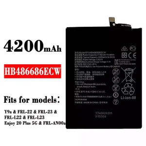 Phone battery HB486686ECW for HUAWEI Y9a / Enjoy 20 Plus 5G