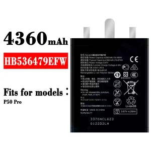 Phone battery HB536479EFW for HUAWEI P50 Pro