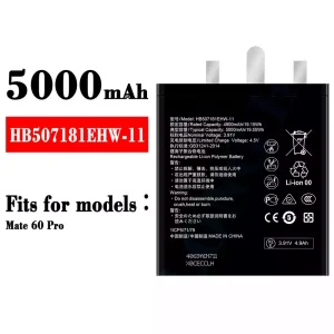 Phone battery HB507181EHW-11 for HUAWEI Mate 60 Pro