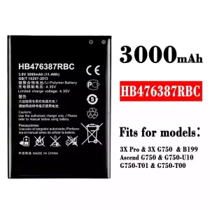 Phone battery HB476387RBC for HUAWEI 3X Pro