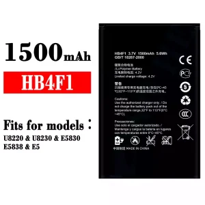 Phone battery HB4F1 for HUAWEI U8220/U8230/E5830/E5838/E5