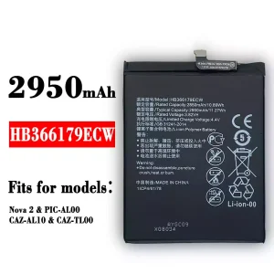 Phone battery HB366179ECW for HUAWEI Nova 2