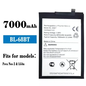 Phone battery BL-68BT for Tecno Pova Neo 2