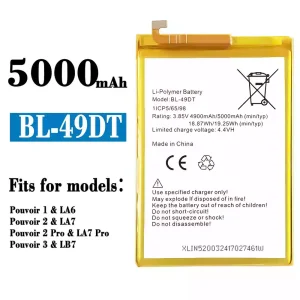 Phone battery BL-49DT for Tecno Pouvoir 1 / Pouvoir 2 / Pouvoir 2 Pro / Pouvoir 3