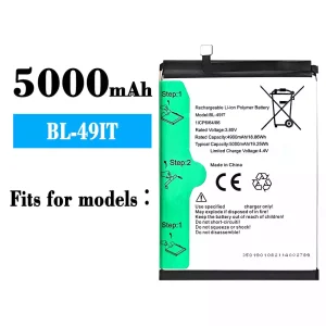 Phone battery BL-49IT for Tecno