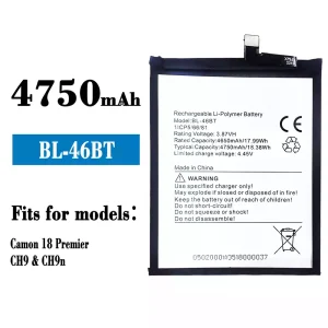 Phone battery BL-46BT for Tecno Camon 18 Premier
