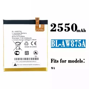 Phone battery BL-AW875A for Tecno W4