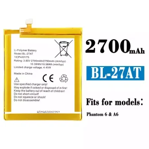 Phone battery BL-27AT for Tecno Phantom 6/A6