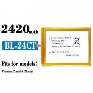 Phone battery BL-24CT for Tecno Phantom Z mini / Z1 mini