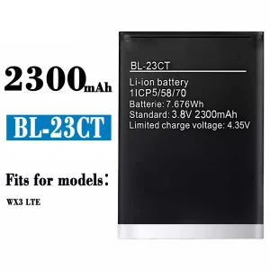 Phone battery BL-23CT for Tecno WX3 LTE