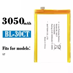 Phone battery BL-30CT for Tecno L7