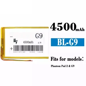 Phone battery BL-G9 for Tecno Phantom Pad 2 / G9