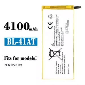 Phone battery BL-41AT for Tecno 7E / PP7F Pro