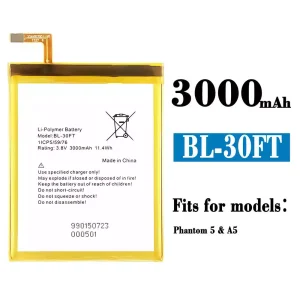 Phone battery BL-30FT for Tecno Phantom 5 / A5