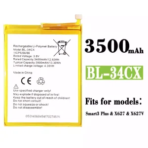 Phone battery BL-34CX for Infinix Smart 3 Plus