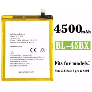 Phone battery BL-45BX for Infinix Note 3 / Note 3 PRO