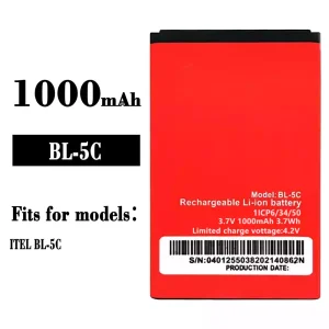 Phone battery BL-5C for ITEL