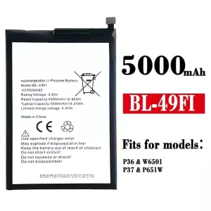 Phone battery BL-49FI for ITEL P36  P37
