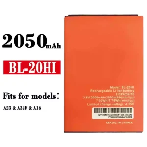 Phone battery BL-20HI for ITEL A23 / A32F / A16