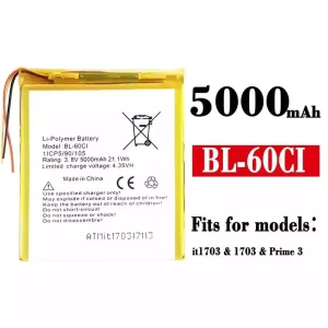 Phone battery BL-60CI for ITEL Prime 3