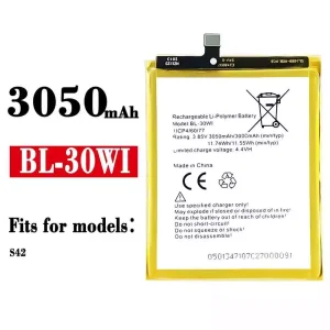 Phone battery BL-30WI for ITEL S42