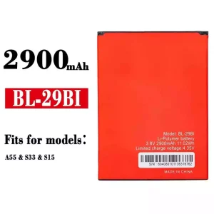 Phone battery BL-29BI for ITEL A55 / S33 / S15