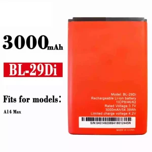 Phone battery BL-29Di for ITEL A14 Max