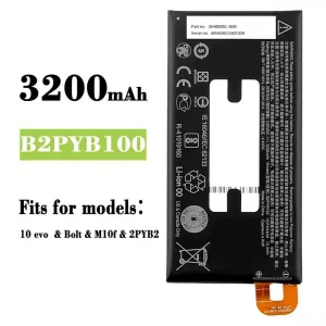 Phone battery B2PYB100 for HTC 10 evo