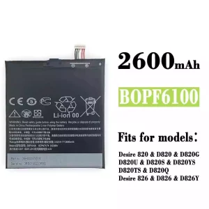 Phone battery B0PF6100 BOPF6100 for HTC Desire 820 / D820 / D820G /  D820U /  D820S / D820YS / D820TS / D820Q / Desire 826 / D826 / D826Y