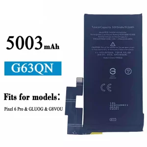 Phone battery G63QN for Google Pixel 6 Pro