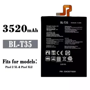 Phone battery BL-T35 for Google Pixel 2 XL