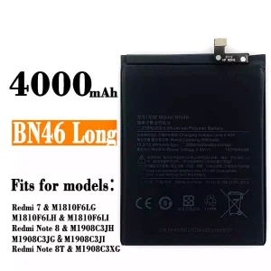 Phone battery BN46 for Xiaomi Redmi 7 / Redmi Note 8 / Redmi Note 8T