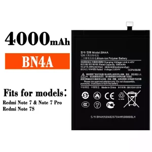 Phone battery BN4A for Xiaomi Redmi Note 7 / Note 7 Pro / Redmi Note 7S