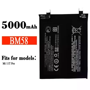 Phone battery BM58 for Xiaomi Mi 11T Pro