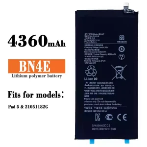 Phone battery BN4E for Xiaomi Pad 5
