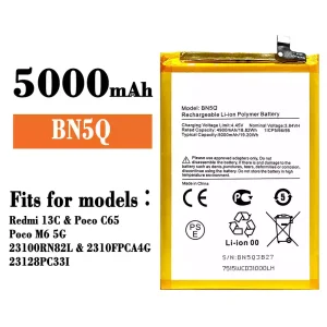 Phone battery BN5Q for Xiaomi Redmi 13C