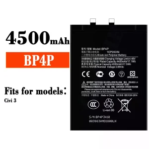 Phone battery BP4P for Xiaomi Civi 3