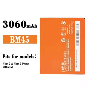 Phone battery BM45 for Xiaomi Note 2