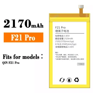 Phone battery F21 Pro for Xiaomi QIN F21 Pro