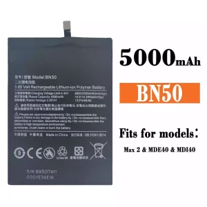 Phone battery BN50 for Xiaomi Max 2
