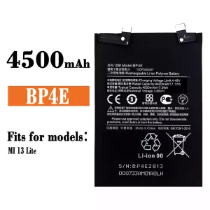 Phone battery BP4E for Xiaomi Mi 13 lite